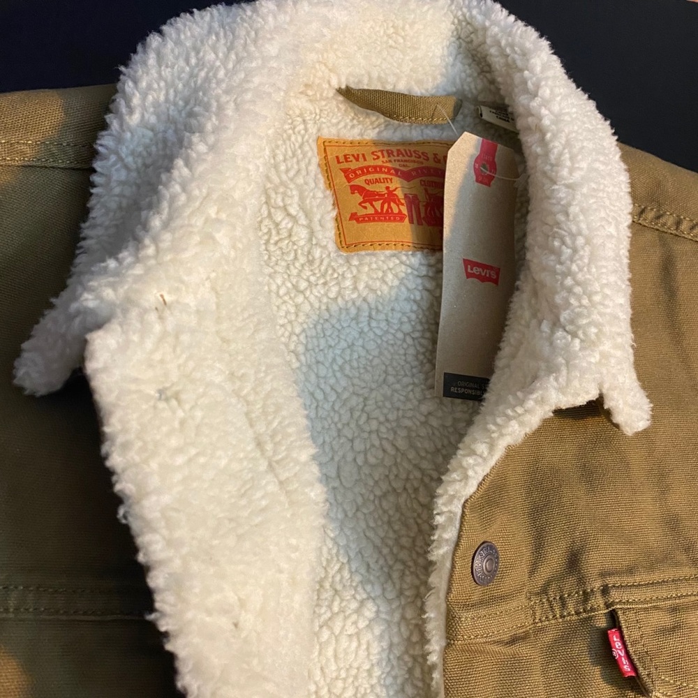 Men's Levi's® Sherpa-Lined Trucker Jacket